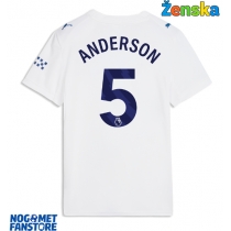 Manchester City Elliot Anderson #5 Rezervni Dres za Ženska 2026-27 Kratak Rukav